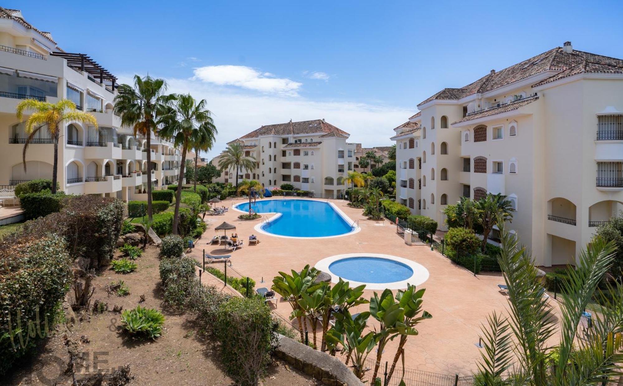 Hacienda Playa Elviria 300 M Playa,Jardin , 2 Hab ,Marbella Lägenhet Exteriör bild