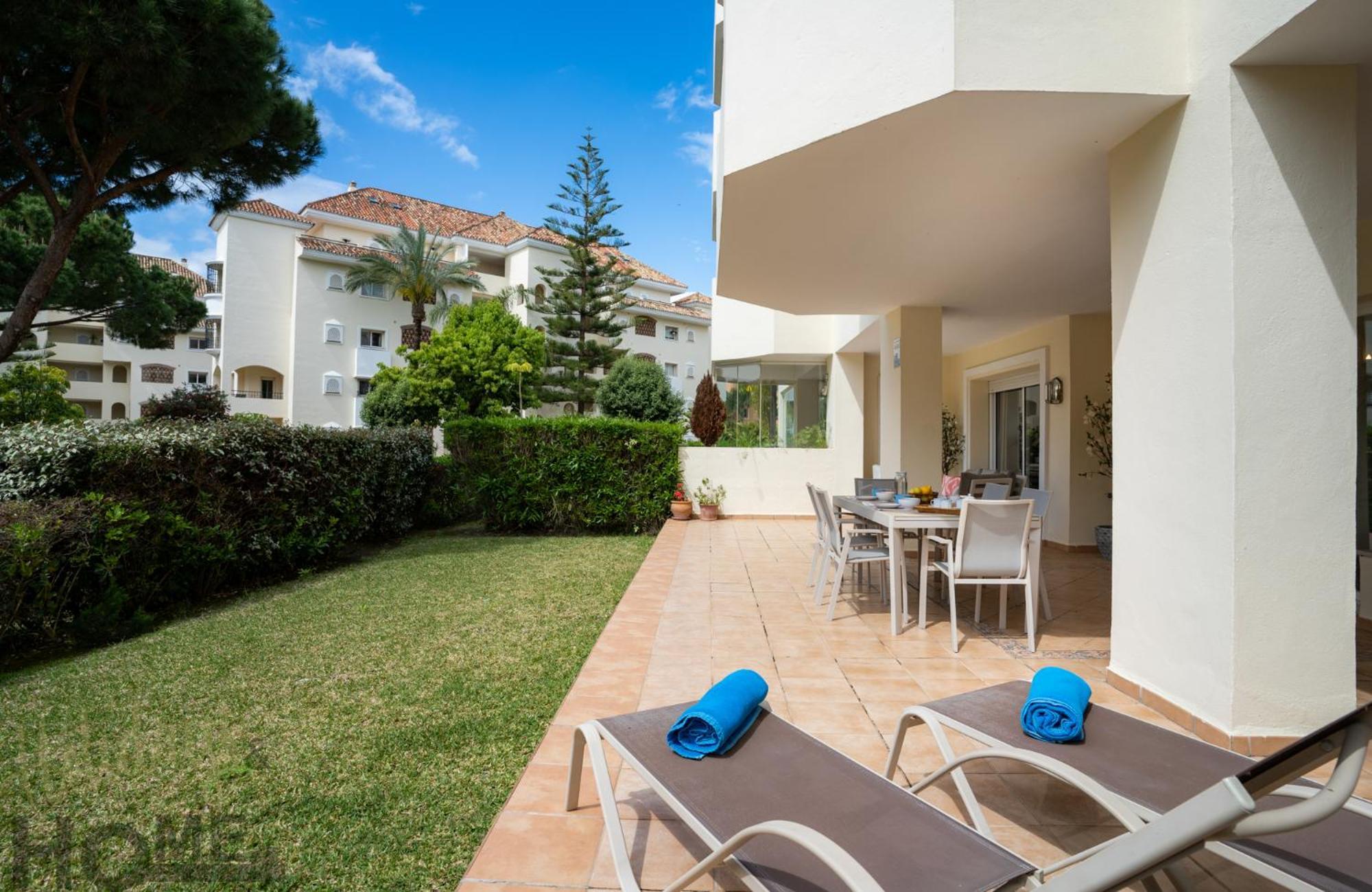Hacienda Playa Elviria 300 M Playa,Jardin , 2 Hab ,Marbella Lägenhet Exteriör bild