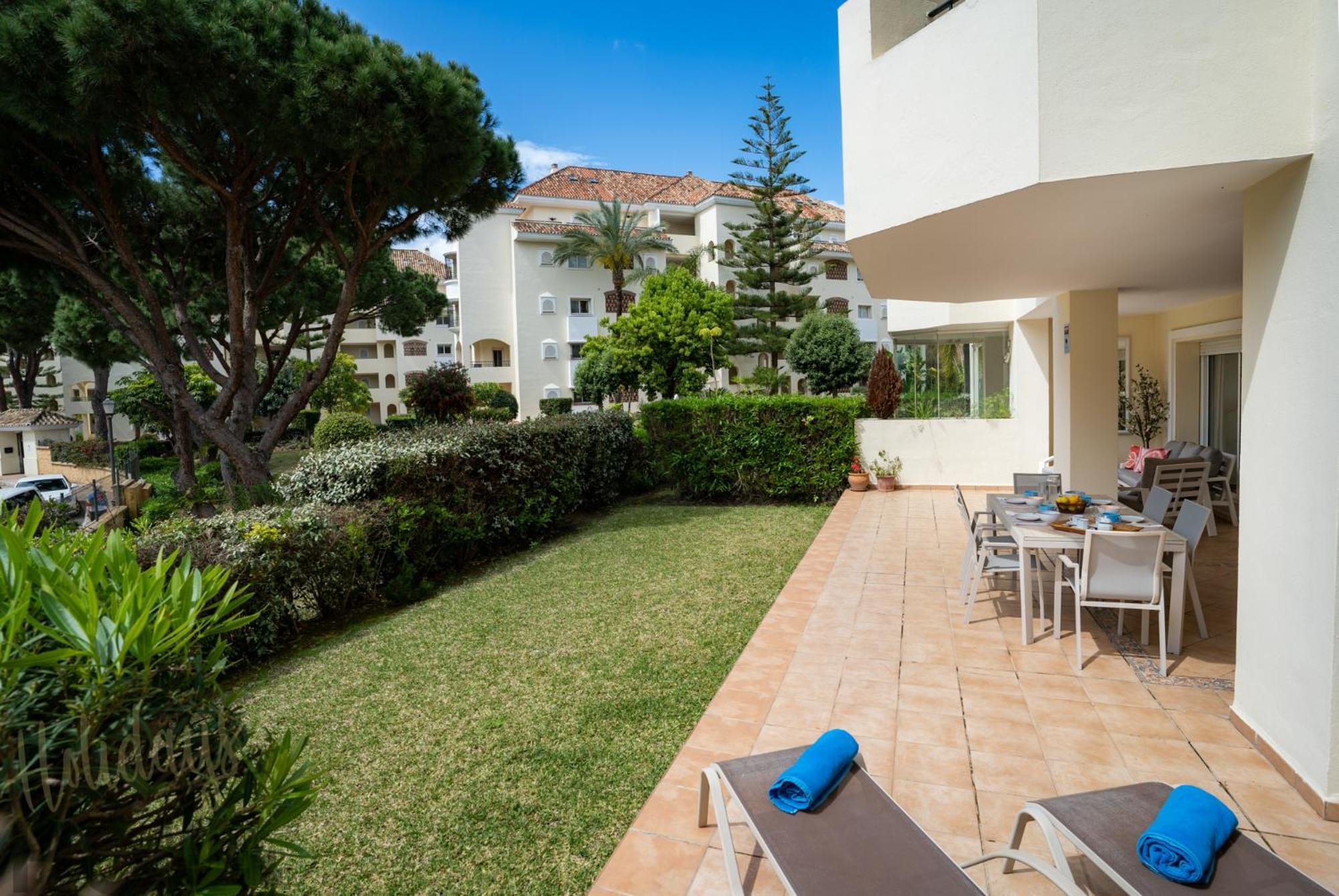 Hacienda Playa Elviria 300 M Playa,Jardin , 2 Hab ,Marbella Lägenhet Exteriör bild