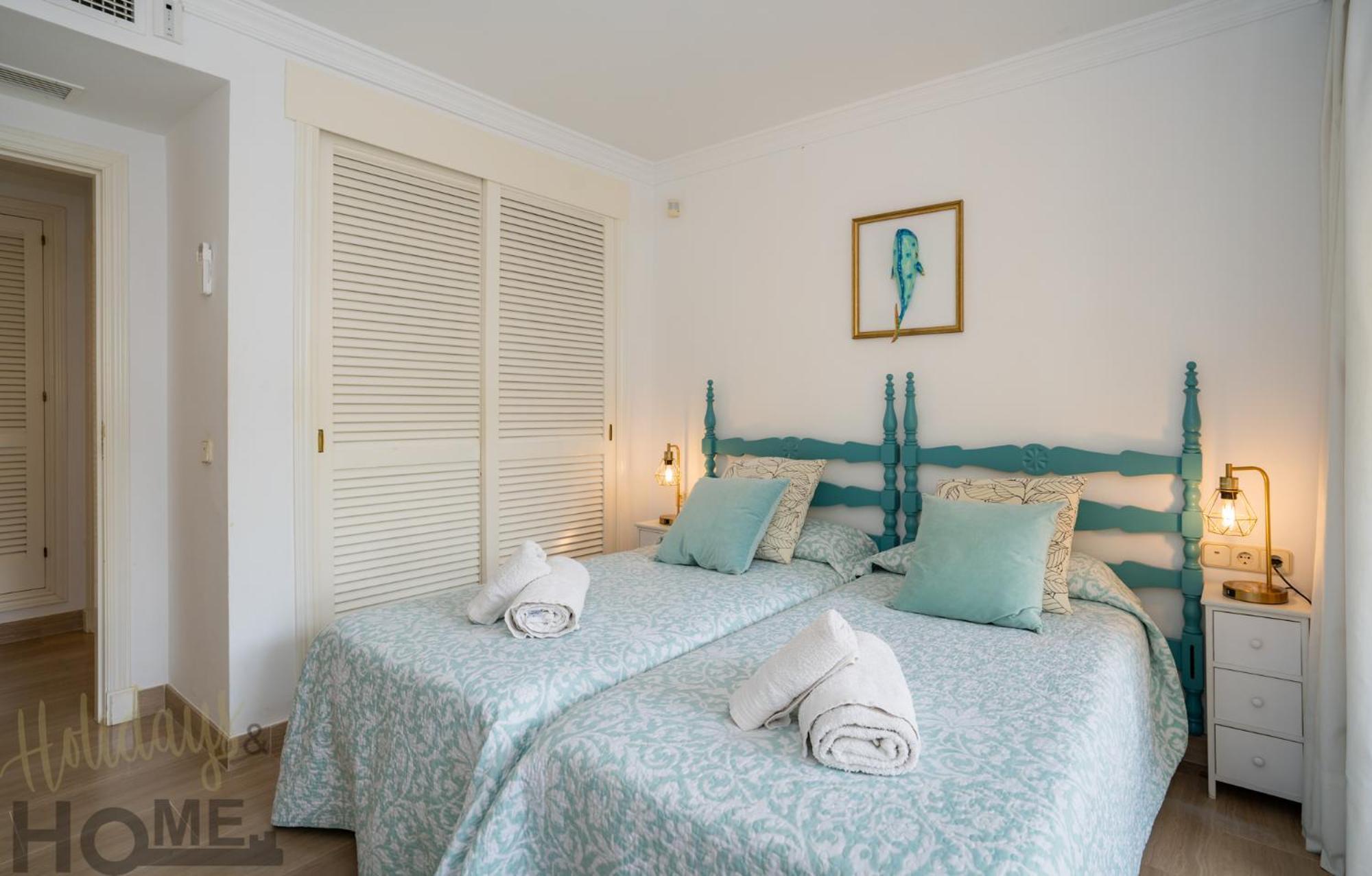 Hacienda Playa Elviria 300 M Playa,Jardin , 2 Hab ,Marbella Lägenhet Exteriör bild